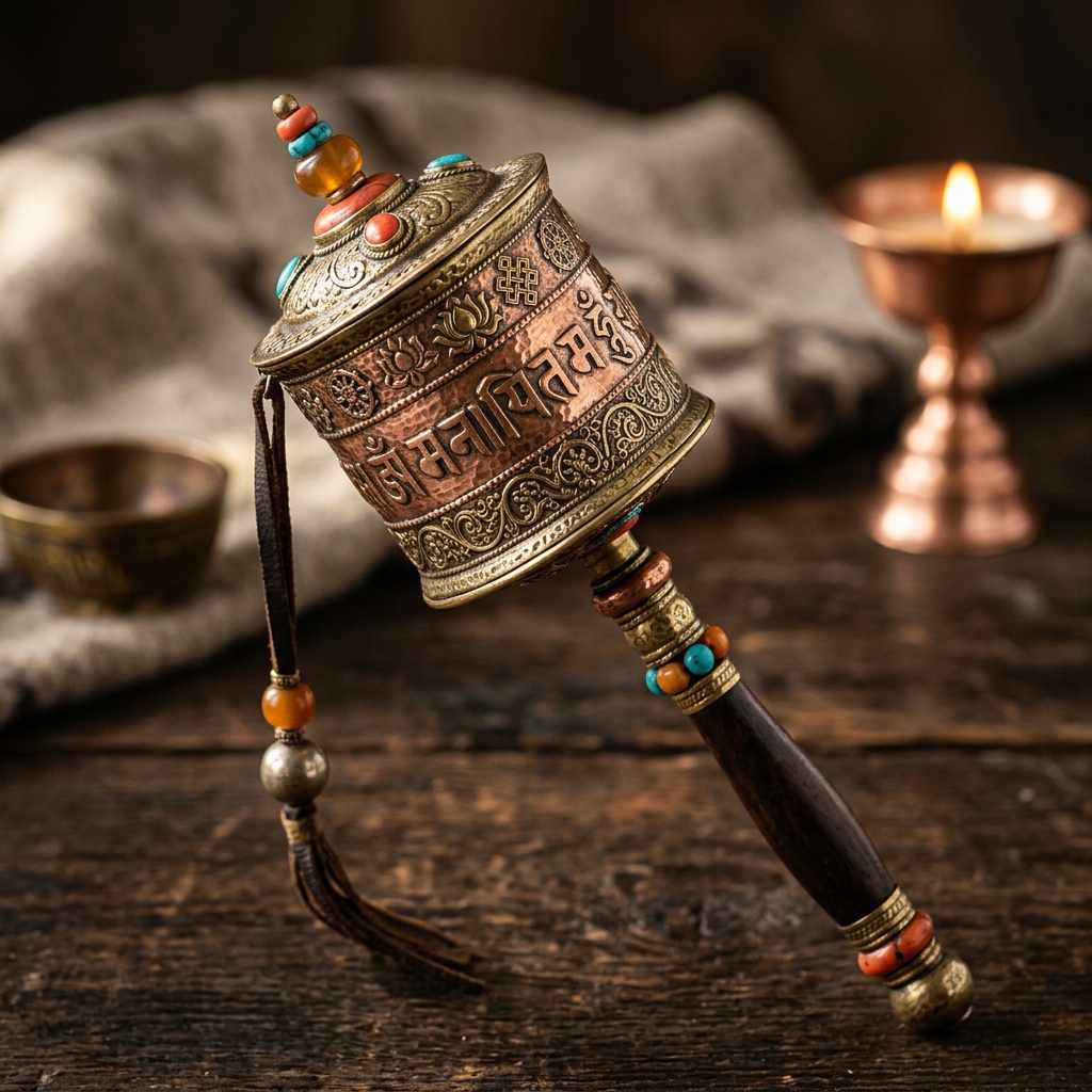 Tibetan Prayer Wheel